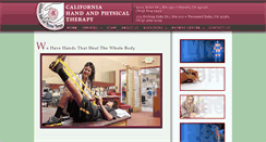 Desktop Screenshot of cahandpt.com
