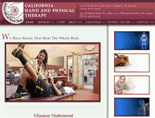 Tablet Screenshot of cahandpt.com